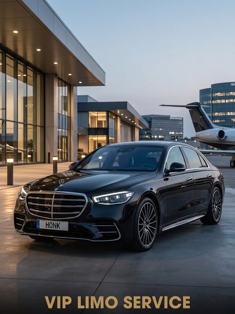 VIP limo service Mercedes S-Class